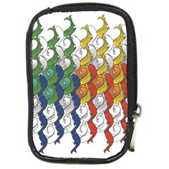 Rainbow Fish Compact Camera Cases by Mariart