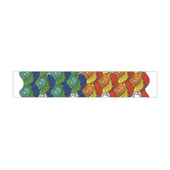 Rainbow Fish Flano Scarf (mini) by Mariart