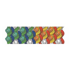 Rainbow Fish Satin Scarf (oblong)