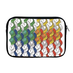 Rainbow Fish Apple Macbook Pro 17  Zipper Case by Mariart