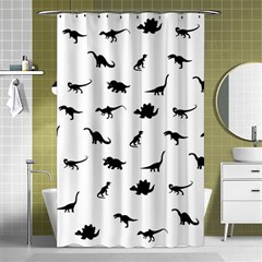 Dinosaurs Pattern Shower Curtain 48  X 72  (small) 