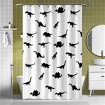 Dinosaurs pattern Shower Curtain 48  x 72  (Small)  Curtain(48  X 72 ) - 42.18 x64.8  Curtain(48  X 72 )