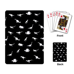 Dinosaurs Pattern Playing Card