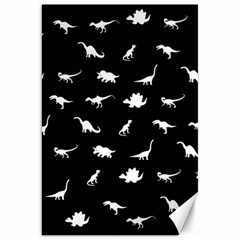 Dinosaurs Pattern Canvas 20  X 30  