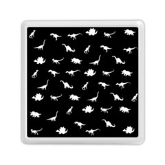 Dinosaurs Pattern Memory Card Reader (square) 