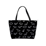 Dinosaurs pattern Shoulder Handbags Front