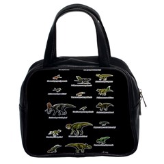 Dinosaurs Names Classic Handbags (2 Sides) by Valentinaart