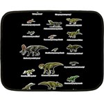 Dinosaurs names Fleece Blanket (Mini) 35 x27  Blanket