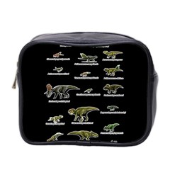 Dinosaurs Names Mini Toiletries Bag 2-side by Valentinaart