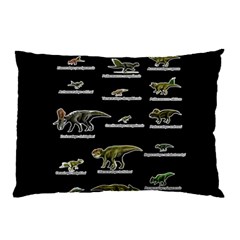 Dinosaurs Names Pillow Case (two Sides) by Valentinaart