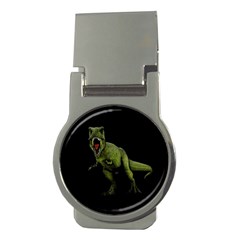 Dinosaurs T-rex Money Clips (round)  by Valentinaart