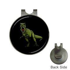 Dinosaurs T-rex Hat Clips With Golf Markers by Valentinaart