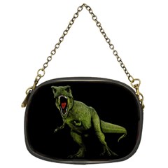 Dinosaurs T-rex Chain Purses (two Sides)  by Valentinaart