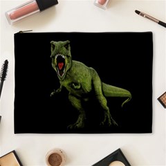 Dinosaurs T-rex Cosmetic Bag (xl) by Valentinaart