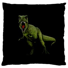 Dinosaurs T-rex Standard Flano Cushion Case (one Side) by Valentinaart