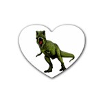 Dinosaurs T-Rex Heart Coaster (4 pack)  Front