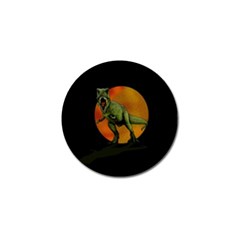 Dinosaurs T-rex Golf Ball Marker (4 Pack) by Valentinaart