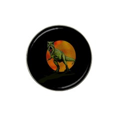 Dinosaurs T-rex Hat Clip Ball Marker by Valentinaart