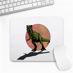 Dinosaurs T-rex Large Mousepads by Valentinaart