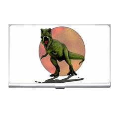 Dinosaurs T-rex Business Card Holders by Valentinaart