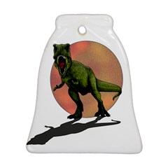 Dinosaurs T-rex Bell Ornament (two Sides) by Valentinaart