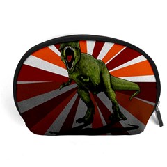 Dinosaurs T-rex Accessory Pouches (large)  by Valentinaart