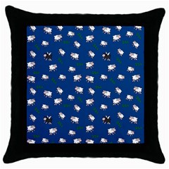 Sweet Dreams  Throw Pillow Case (black) by Valentinaart