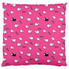 Sweet Dreams  Large Flano Cushion Case (one Side) by Valentinaart