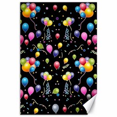 Balloons   Canvas 12  X 18   by Valentinaart