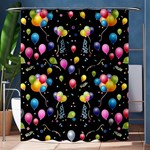 Balloons   Shower Curtain 60  x 72  (Medium)  60 x72  Curtain