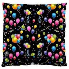 Balloons   Large Cushion Case (two Sides) by Valentinaart