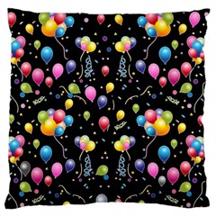 Balloons   Large Flano Cushion Case (two Sides) by Valentinaart