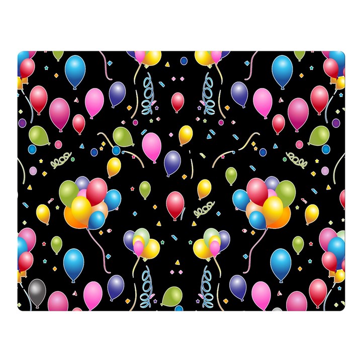 Balloons   Double Sided Flano Blanket (Large) 