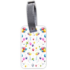 Balloons   Luggage Tags (one Side)  by Valentinaart