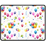 Balloons   Double Sided Fleece Blanket (Medium)  58.8 x47.4  Blanket Back