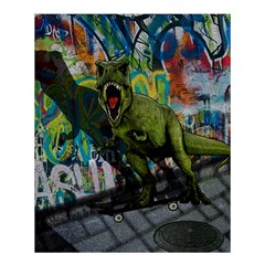 Urban T-rex Shower Curtain 60  X 72  (medium)  by Valentinaart