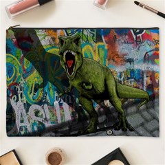 Urban T-rex Cosmetic Bag (xxxl)  by Valentinaart