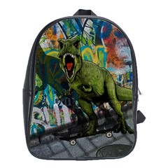 Urban T-rex School Bags (xl)  by Valentinaart