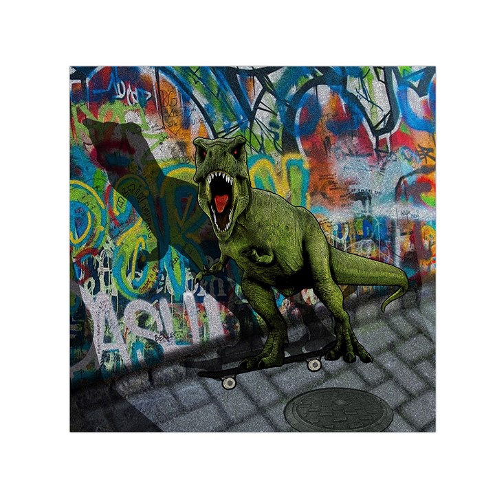 Urban T-Rex Small Satin Scarf (Square)