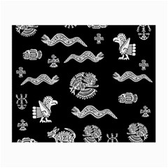 Aztecs Pattern Small Glasses Cloth (2-side) by Valentinaart