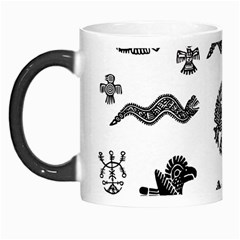 Aztecs Pattern Morph Mugs by Valentinaart