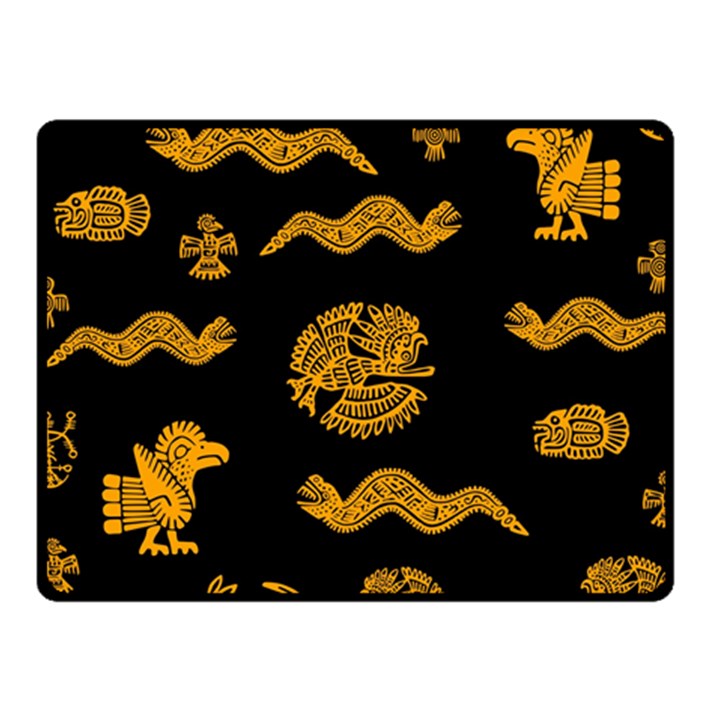 Aztecs pattern Fleece Blanket (Small)