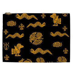 Aztecs Pattern Cosmetic Bag (xxl) 