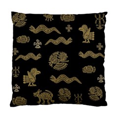 Aztecs Pattern Standard Cushion Case (two Sides) by Valentinaart