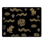 Aztecs pattern Double Sided Fleece Blanket (Small)  45 x34  Blanket Front