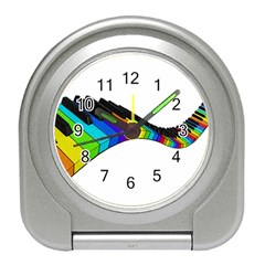 Rainbow Piano  Travel Alarm Clocks