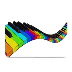 Rainbow Piano  Plate Mats by Valentinaart