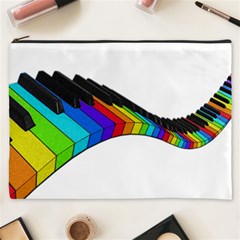 Rainbow Piano  Cosmetic Bag (xxxl) 