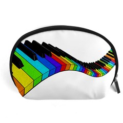 Rainbow Piano  Accessory Pouches (large) 