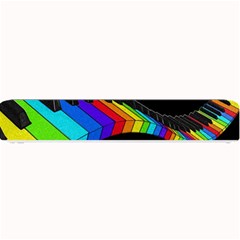 Rainbow Piano  Small Bar Mats by Valentinaart